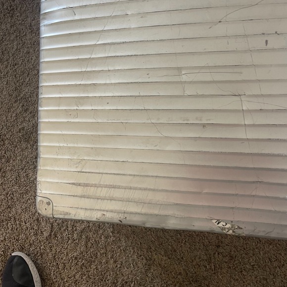 Vintage Rimowa Large Suitcase Two Wheeled Silver Aluminum Trunk Made in Germany - Picture 14 of 16